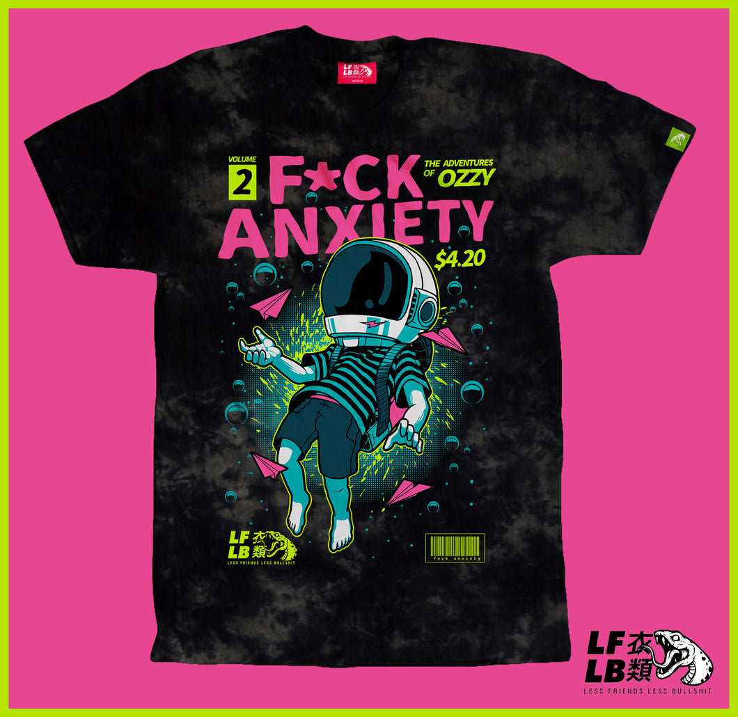 Tie Dye Anxiety V2 Black