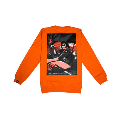 Long Sleeve Drive Orange