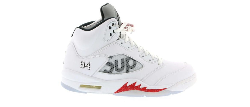 Jordan 5 Retro Supreme White